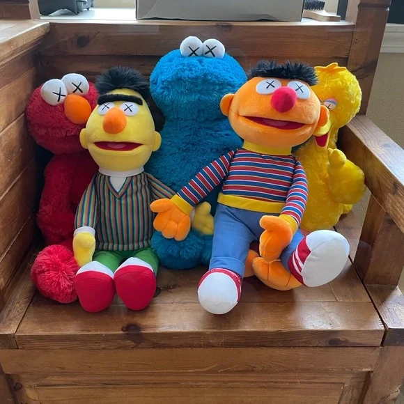 Uniqlo x KAWS | Other | Kaws X Sesame Street Complete Set New 